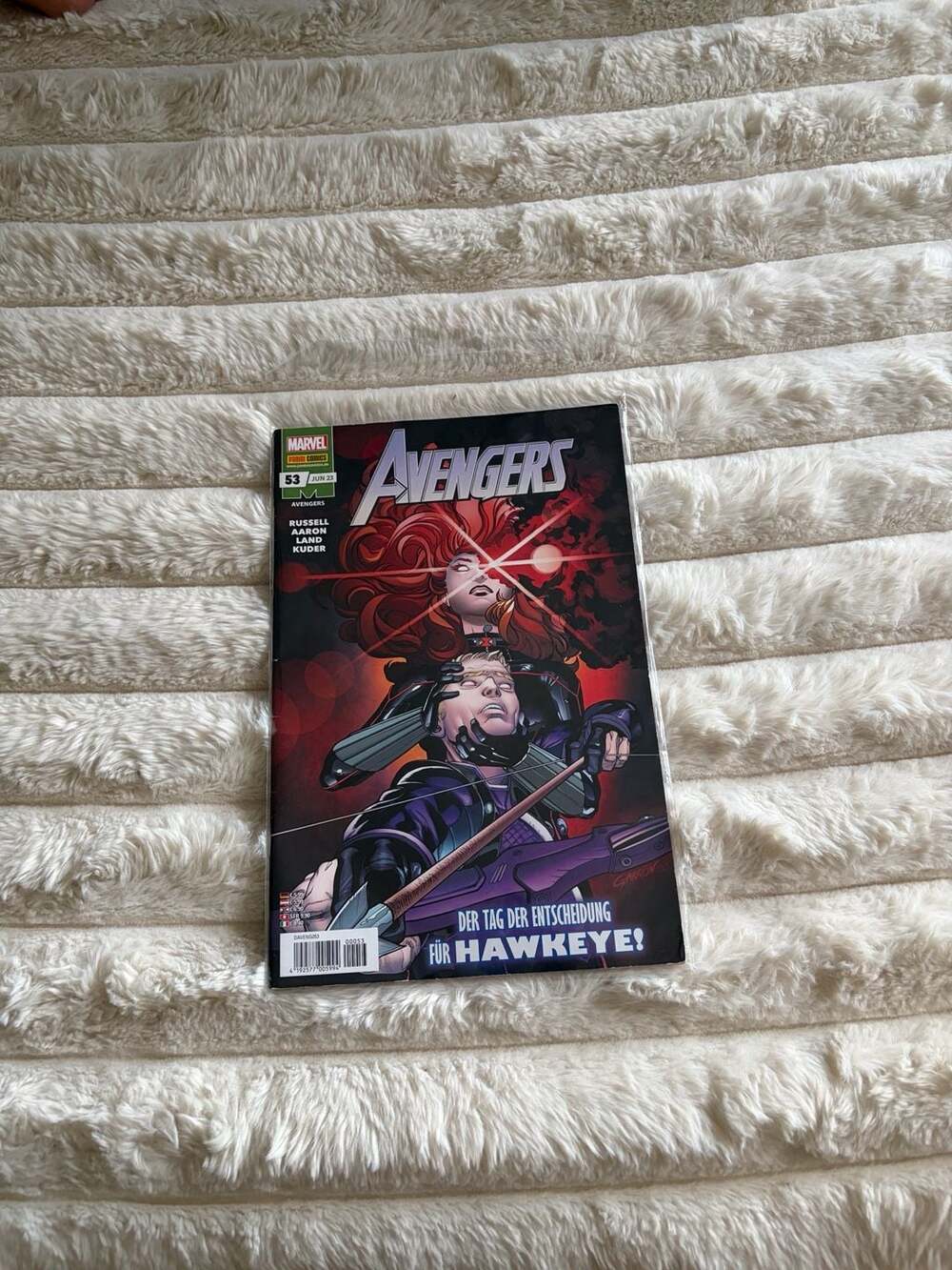 Marvel Comics Avengers #53 Der Tag der Entscheidung Für Hawkeye!